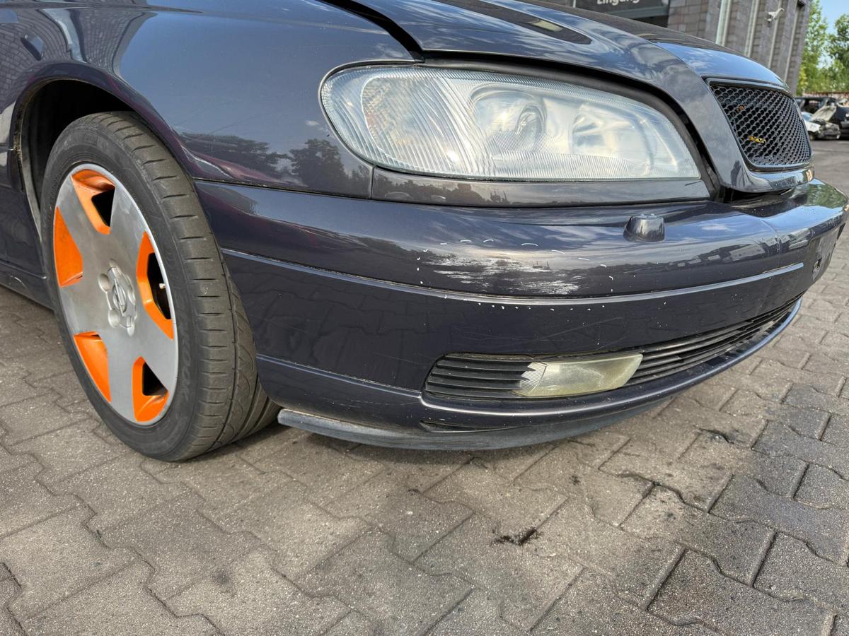 Opel Omega B original Stoßstange Stoßfänger vorn Z385 Graphit II Facelift BJ00